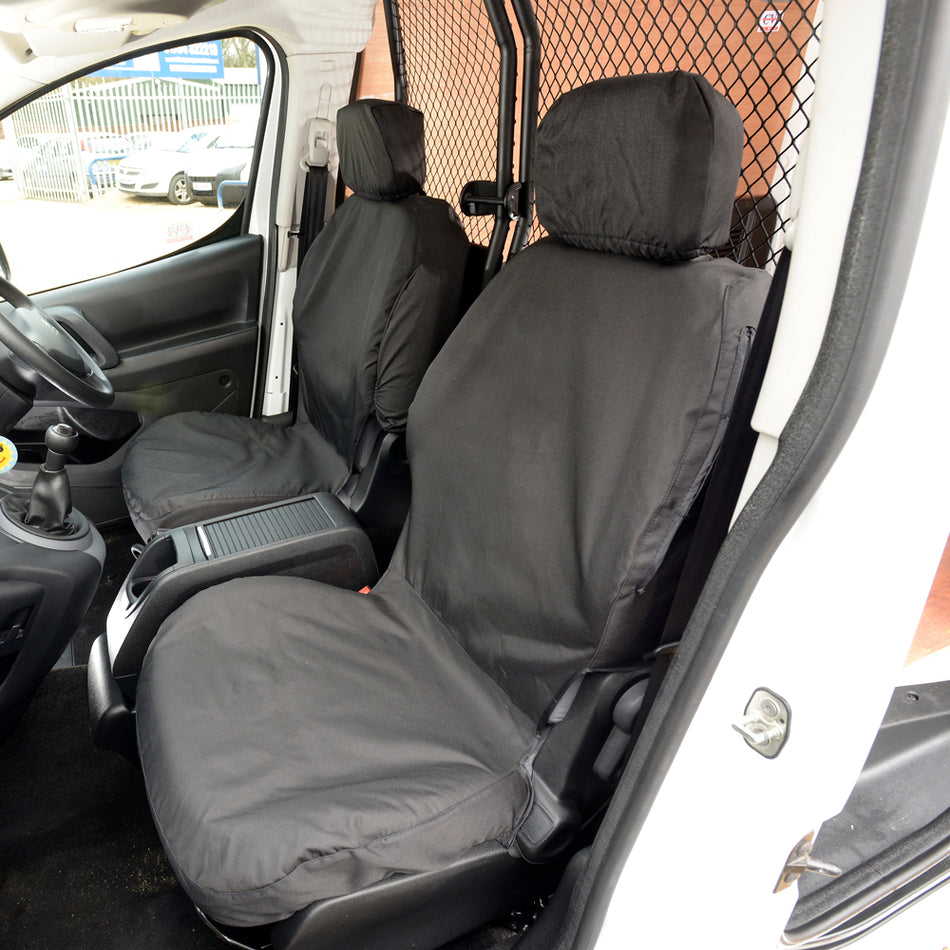 Peugeot Rifter Tailored PU Front Seat Covers (2018 Onwards)