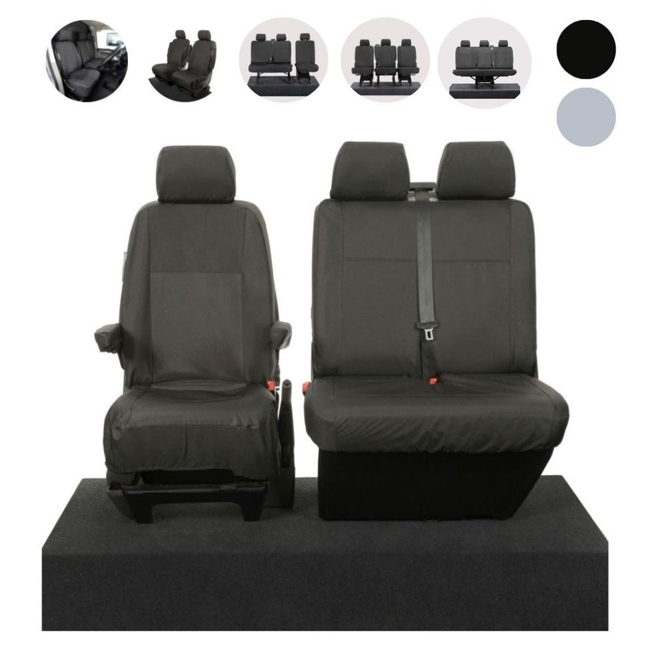 VW T5 / T5.1 Shuttle Tailored PU Seat Covers (2003-2015)